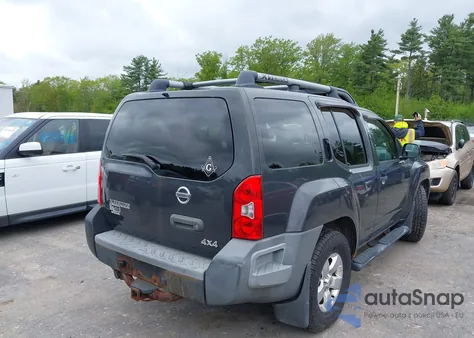 2009 Nissan Xterra S из США, поврежденный, VIN 5N1AN08W59C510592